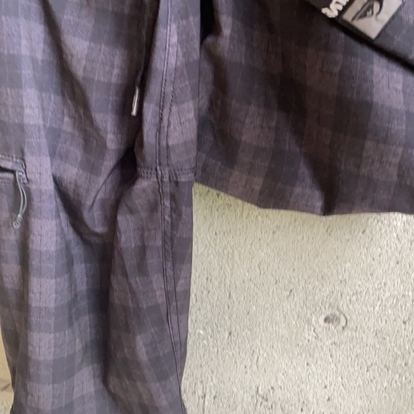 Quiksilver Neo Fly Boardshorts Black Plaid - Picture 8 of 12